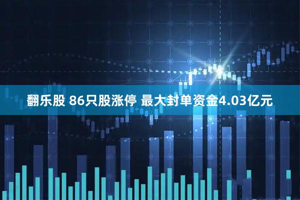 翻乐股 86只股涨停 最大封单资金4.03亿元